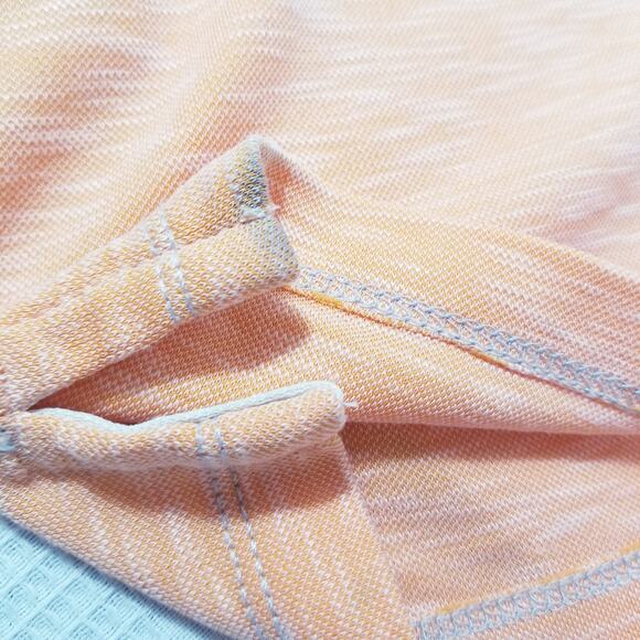 Tommy Bahama Orange 1/4 Button Collared Polo Shirts - Picture 7 of 11